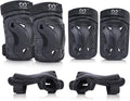 Kids/Youth Knee Pads Elbow Pads with Wrist Guards Protective Gear Set