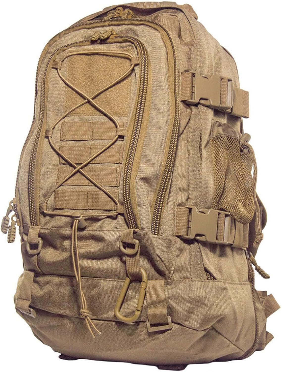 Miramrax Tactical Backpack Military Army Daypack - Assault Pack for Men Molle Backpacks Bug Out Bag 3 Day Pack for Hiking Camping Travel Hunting Rucksack Trekking Coyote