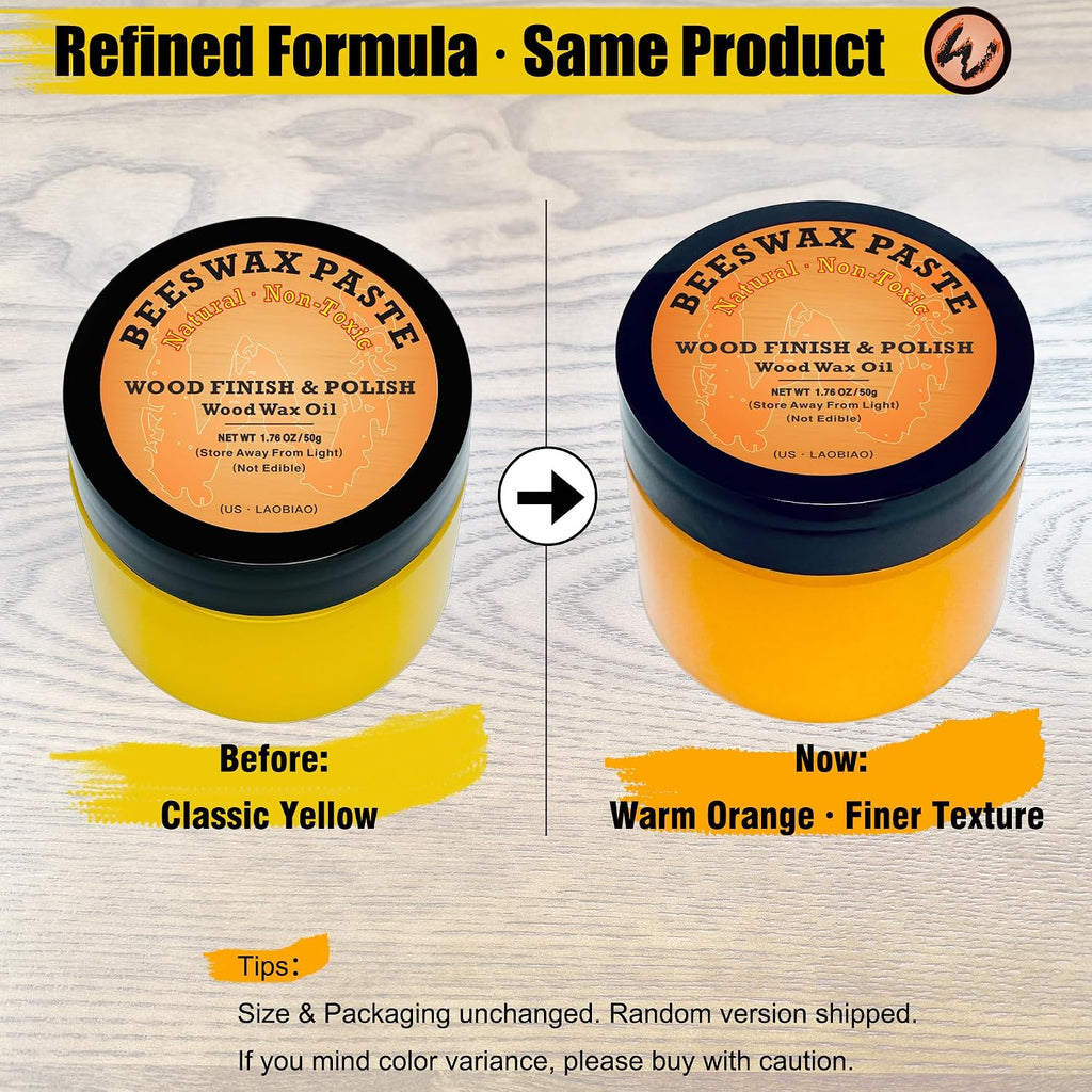 LAOBIAO Wood Burning Paste & Beeswax Kit