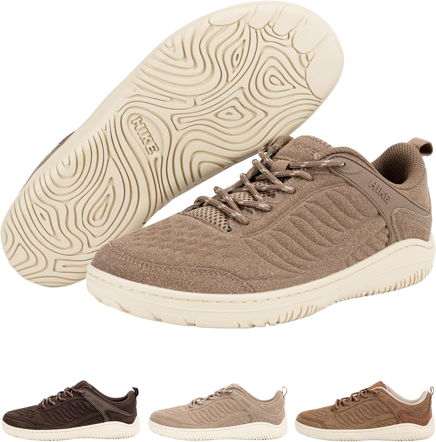 Hike Footwear Ridge Plus Barefoot Hiking Trail Shoes, Low-Cut, Zero Drop