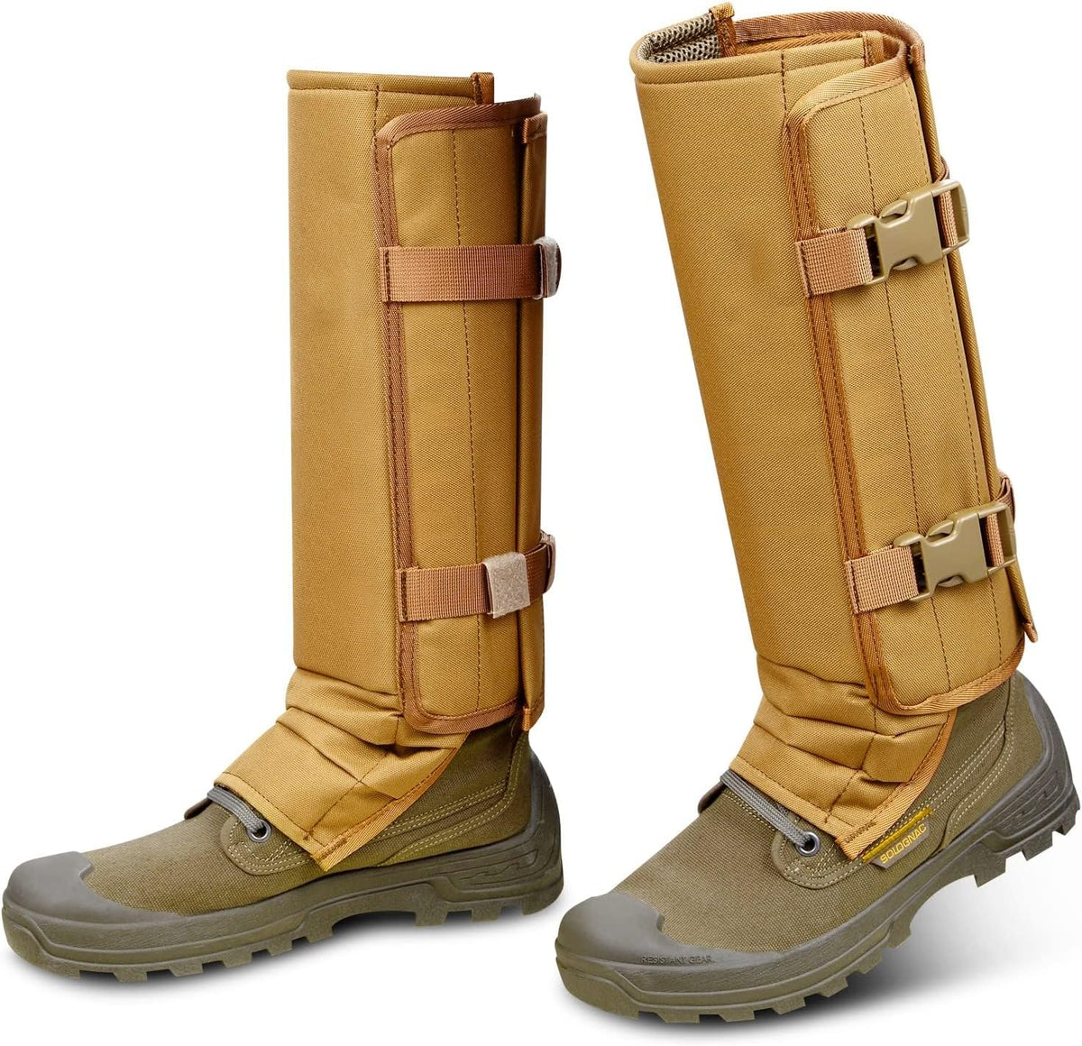 Snake Gaiters Snake Chaps,Snake Bite Kit for Humans,Snake Leggings for Men & Women,Snake Guards with Adjustable Size