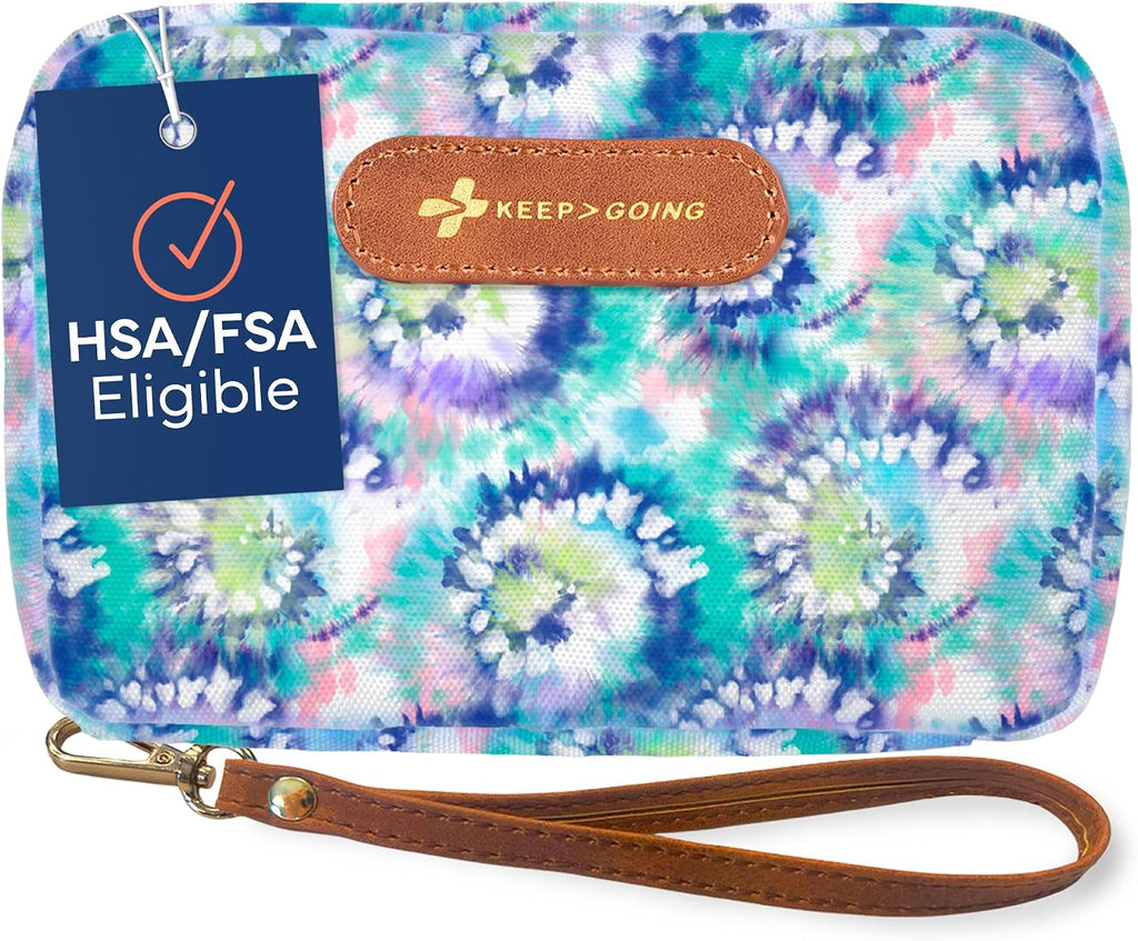 KeepGoing Travel First Aid Kit for Kids, 130 Pc. TSA-Approved Travel Size
