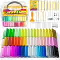 Aestd-ST Polymer Clay 52 Colors, Oven Bake Modeling Clay for Kids & Artists