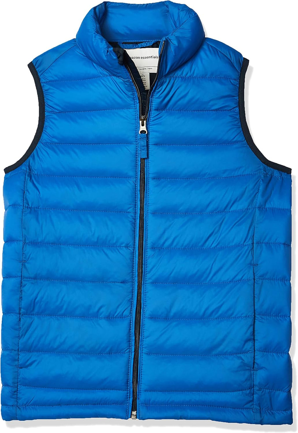 Amazon Essentials Boys and Toddlers' Lightweight Water-Resistant Packable Hooded Puffer Vest