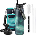 RAYMYLO Insulated Water Bottle 40 oz, Triple Wall Vacuum Stainless Steel
