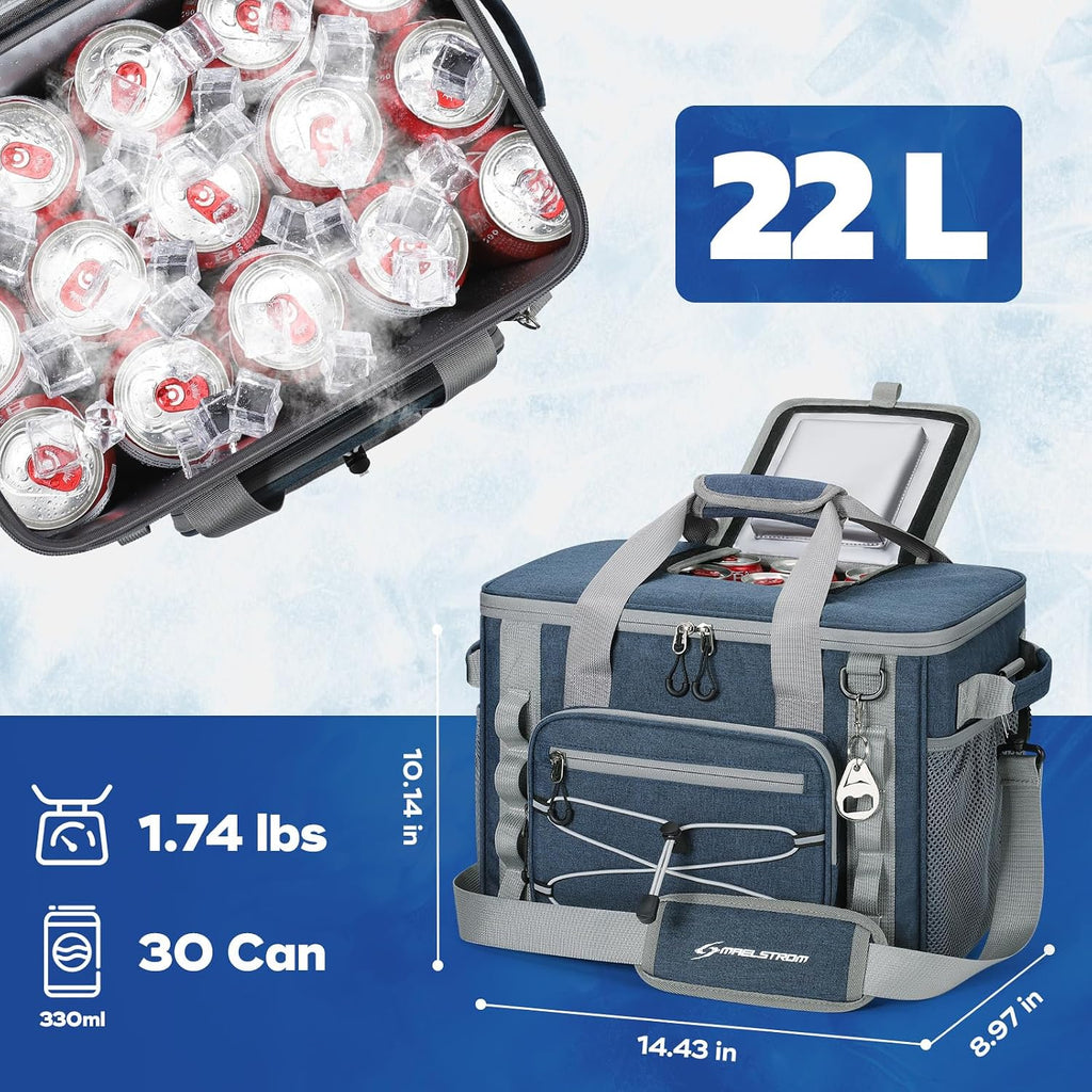 Maelstrom 30/40 Can Soft Cooler Bag, Leakproof Insulated Ice Chest