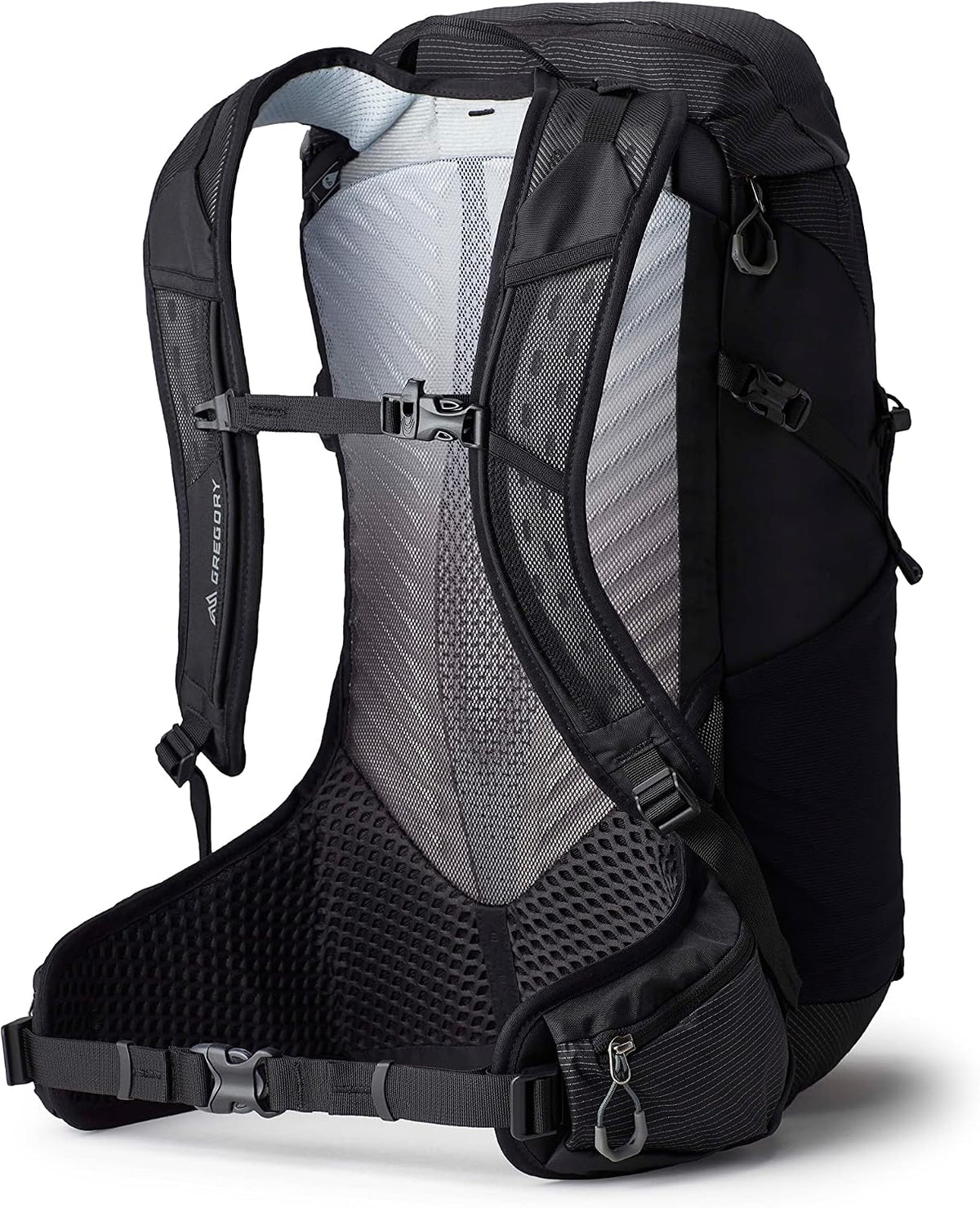 Gregory Miko 30L Day Hiking Backpack, One Size Fits All, Optic Black