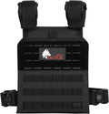 WOLF TACTICAL Simple Weighted Vest Men Womens Weighted Vest for Walking Running Training Rucking Adjustable Weight Vest