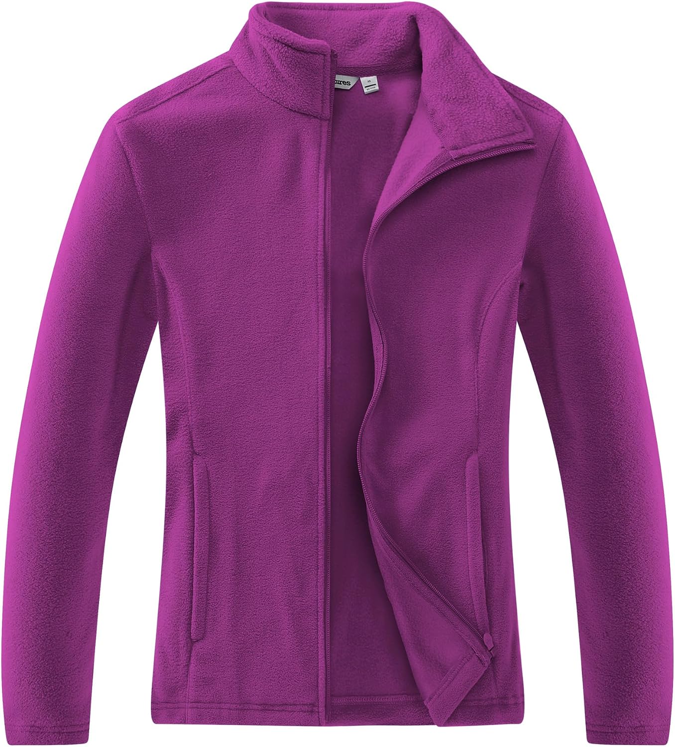 Outdoor Ventures Women's Lightweight Warm Polar Fleece Jacket Zip Up