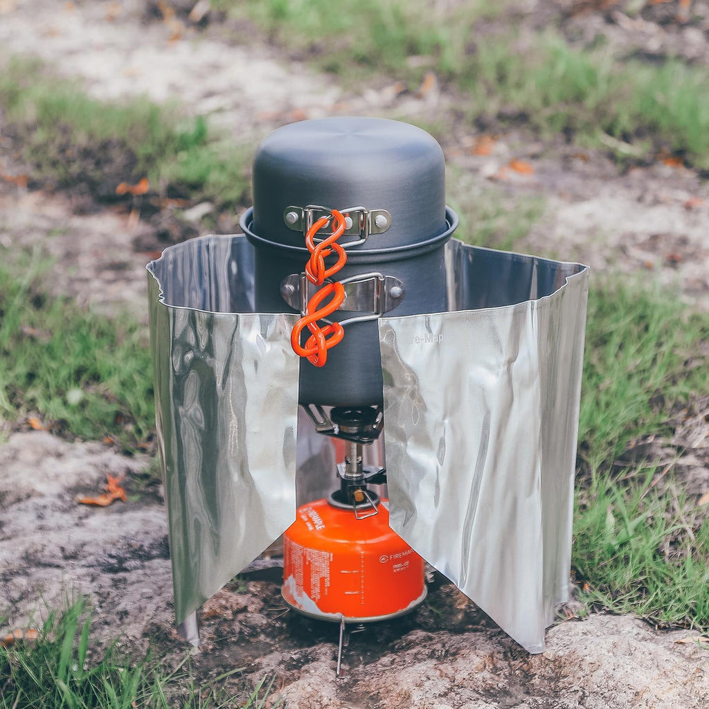 Fire-Maple Camping Pot Bowl Foldable Backpacking Solo Cooking Set