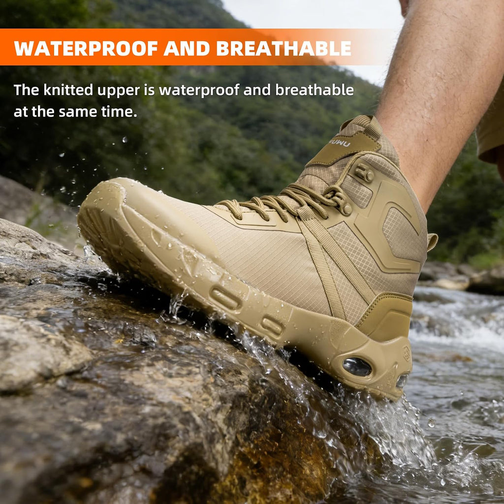 Military Tactical Boots Women Wide Waterproof 6 Inches