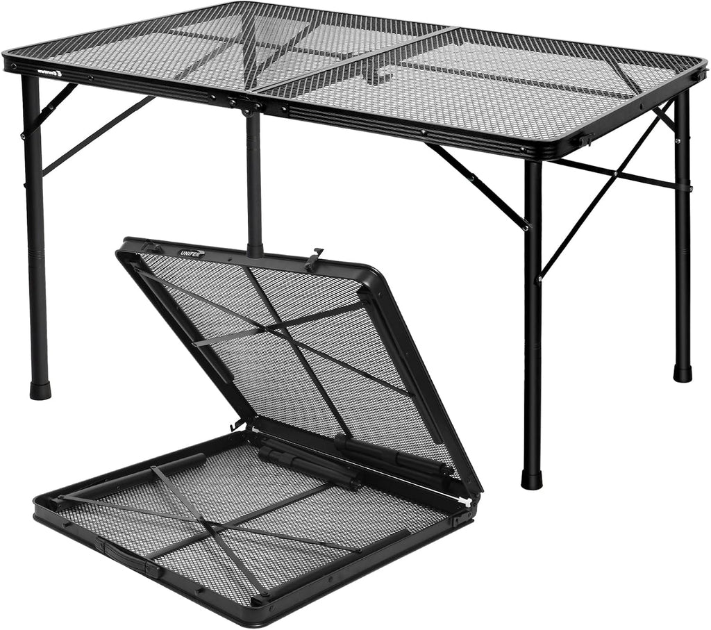2 Ft Folding Camping Table,Small Lightweight Portable Grill Table