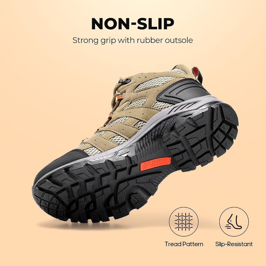 NORTIV 8 Women's Lightweight Ankle Hiking Boots Backpacking