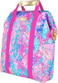 Lilly Pulitzer Insulated Backpack Cooler, Splendor in the Sand