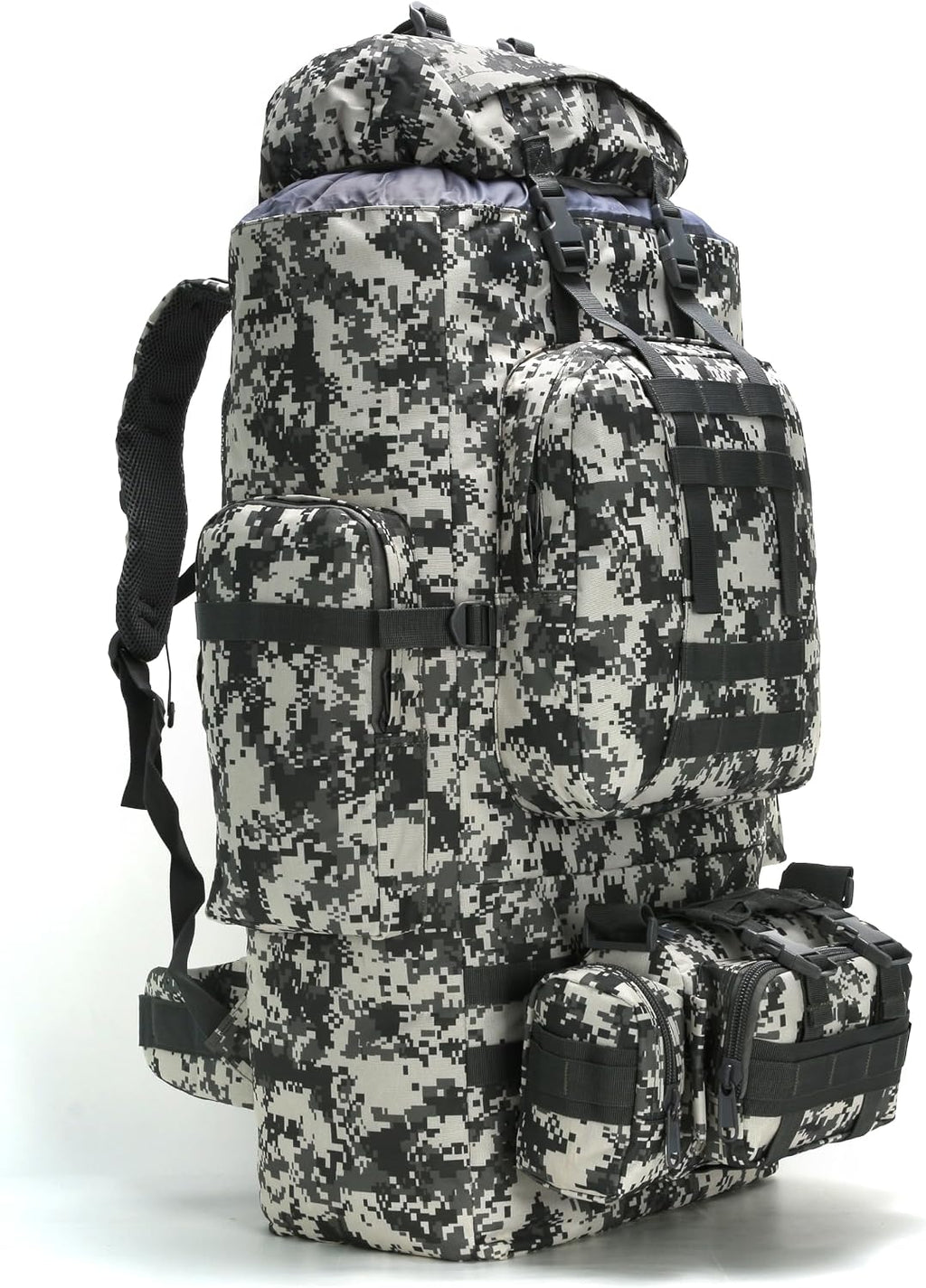 King'sGuard 100L Camping Hiking Backpack Molle Rucksack Military Camping Backpacking Daypack