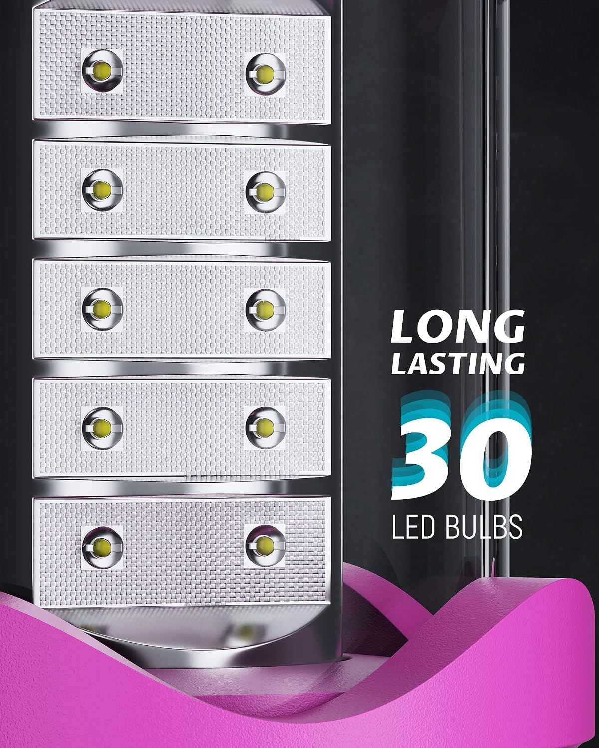 Lichamp 4 Pack LED Camping Lanterns, A4PK