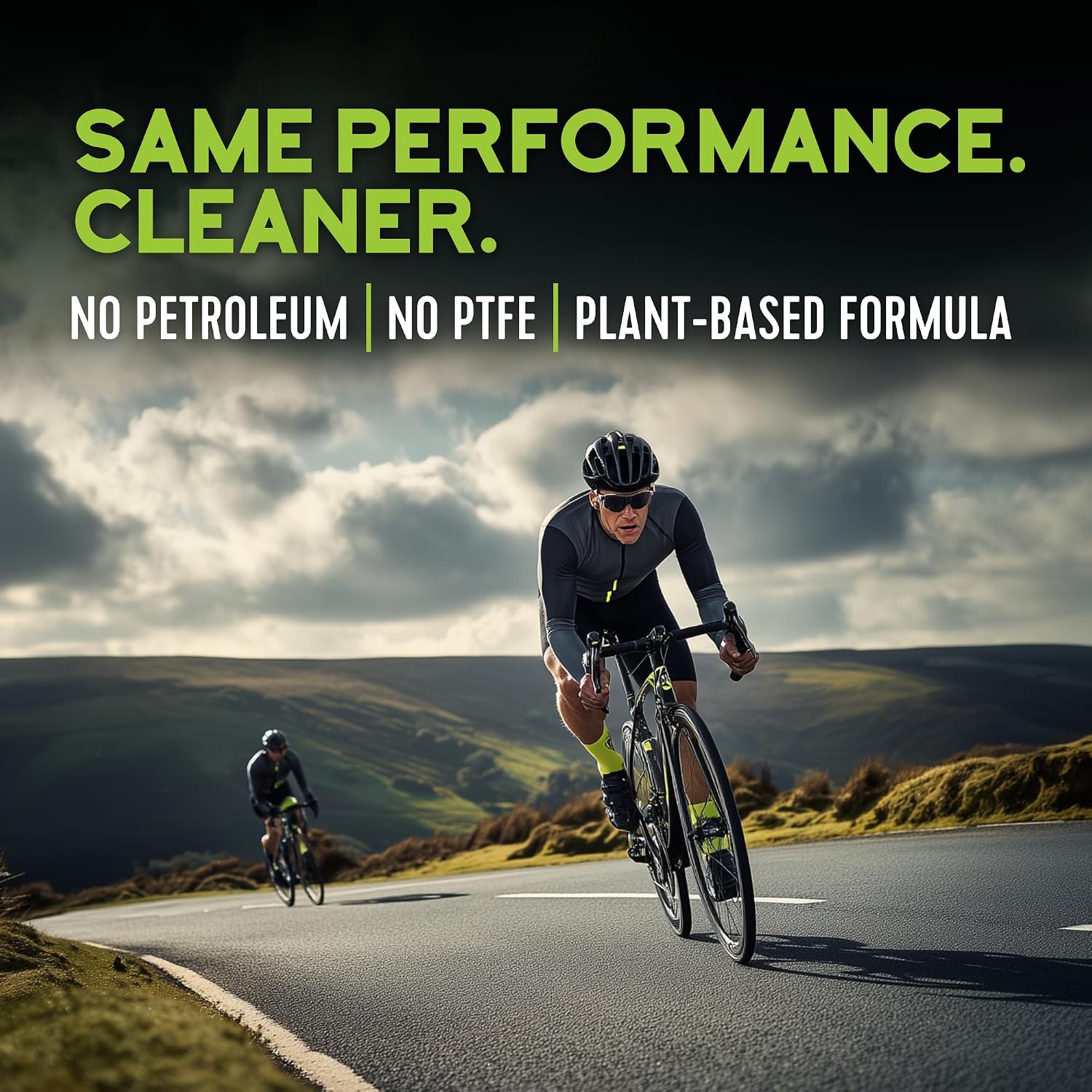 Gear Hugger - Dry Lube and Degreaser - Eco-Friendly & Long-Lasting Bike Chain Cleaner – Plant-Based Bike Lubricant, No Petroleum, No PTFE