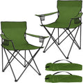 Joyfair Camping Chairs for Lawn & Beach, Large for Adults, Olive Green