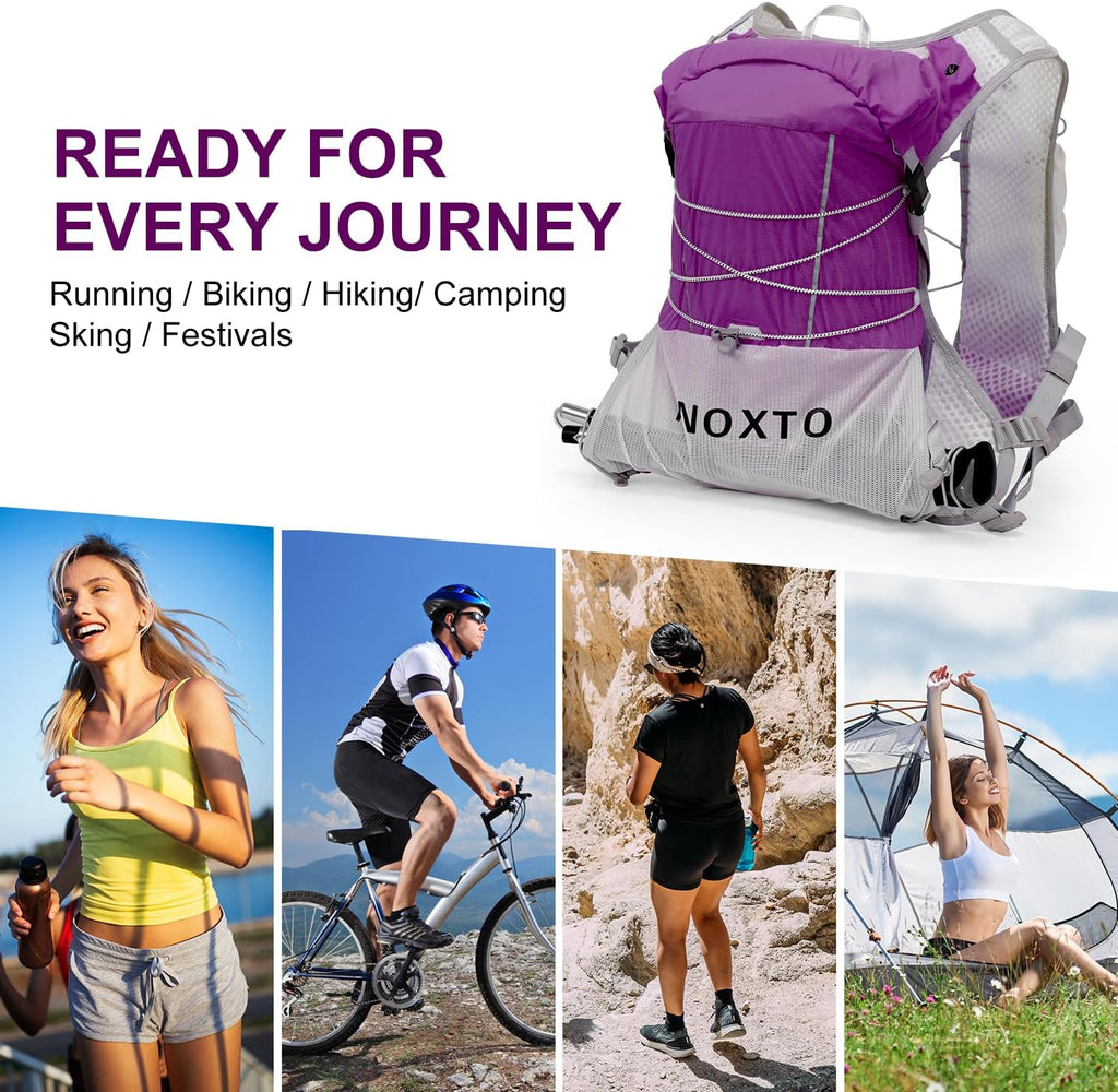 IX INOXTO Running Vest Hydration Backpack, Lightweight Running Backpack