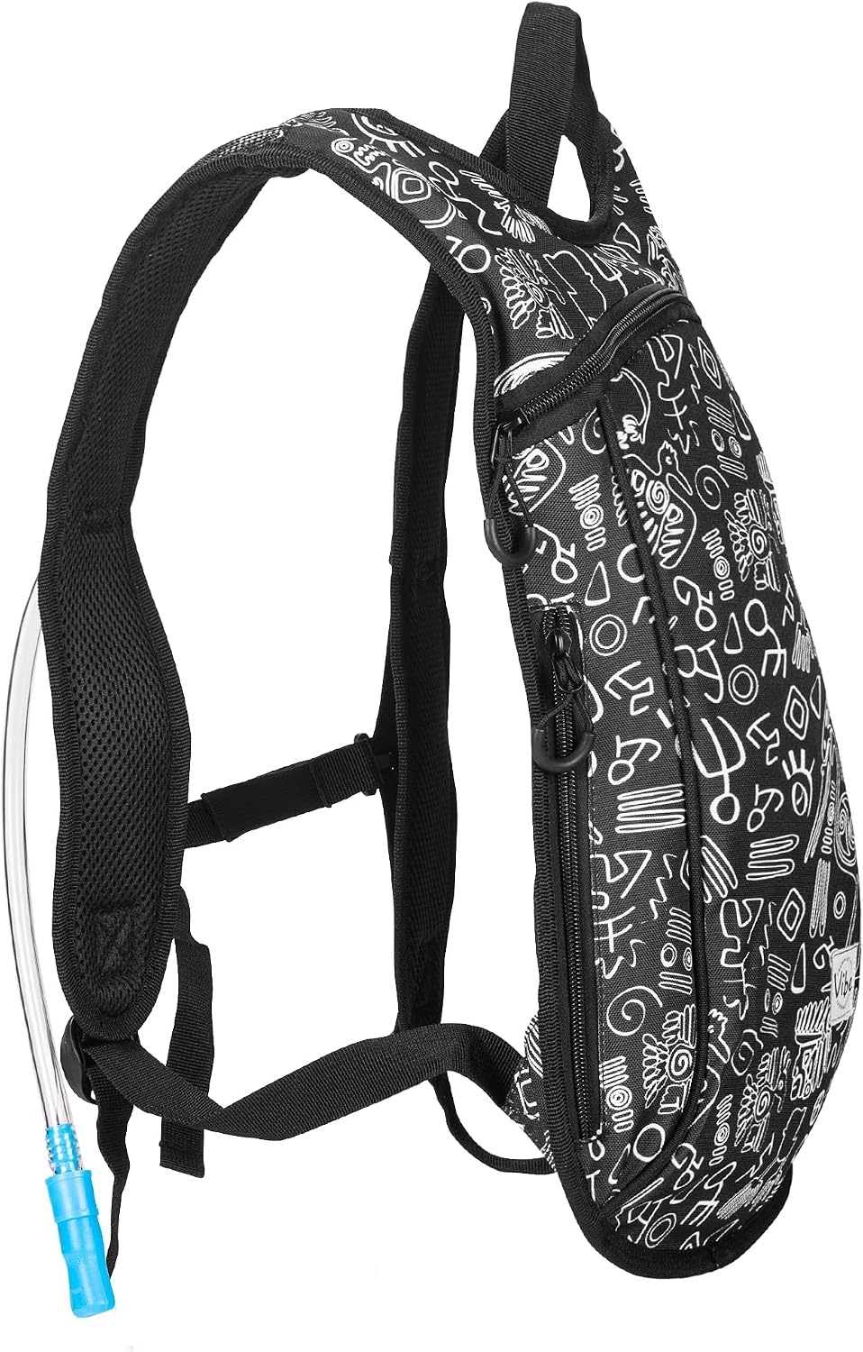 Vibe Festival Gear Rave Hydration Pack Backpack with 2L Water Bladder for Women Men – Festival Hydropack, Hydro Pack, Leak Proof, Lightweight – Teens, Party, Hiking, Running, Outdoor Sports