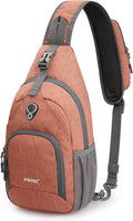G4Free RFID Sling Bag Crossbody Backpack Small Chest Shoulder Bag Hiking Outdoor