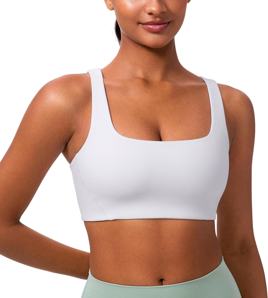 CRZ YOGA Butterlift Square Neck Sports Bras