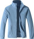 GIMECEN Women's Full Zip Soft Polar Fleece Jacket Outdoor Recreation Coat