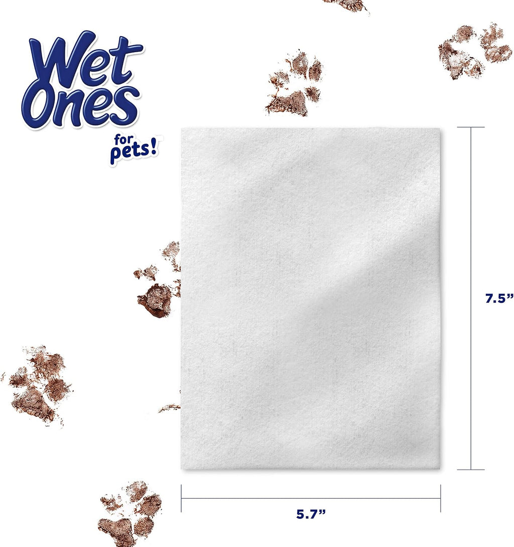 Wet Ones for Pets Multipurpose Dog Wipes, Tropical Splash, 100 Count, 3-Pk