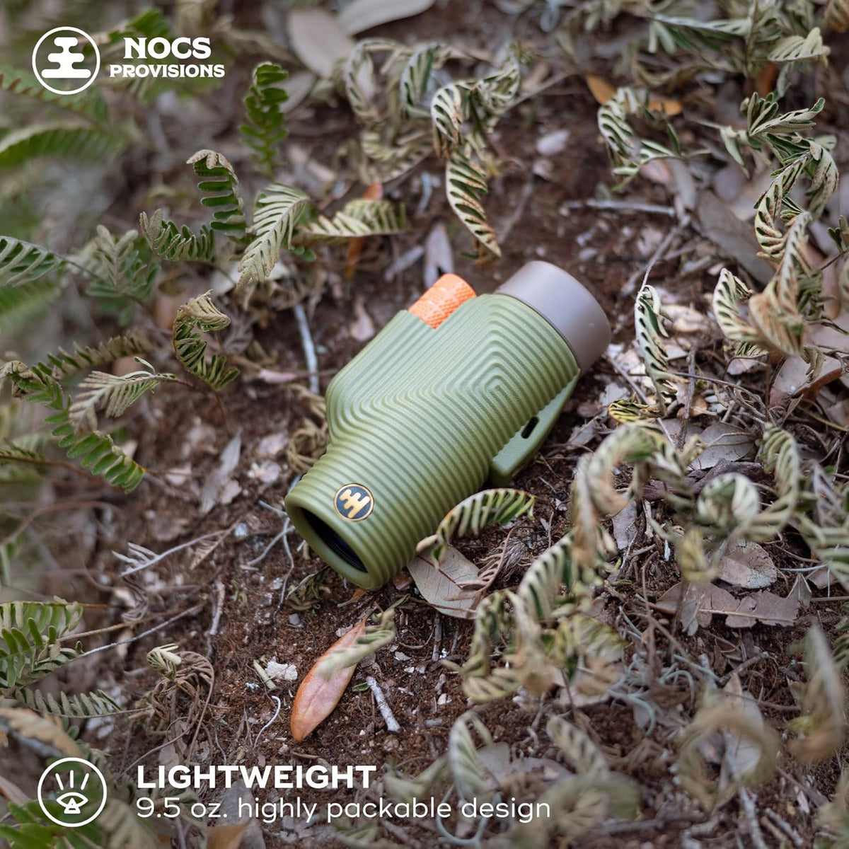 Nocs Provisions Zoom Tube 8x32 Monocular, Bird Watching & Backpacking