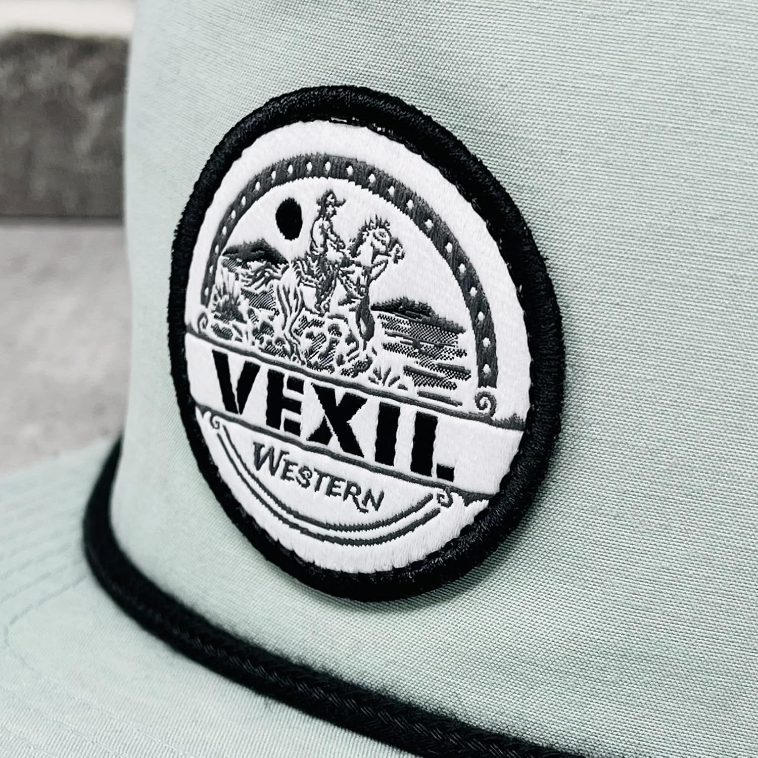 Vexil Unstructured Adjustable Snapback Western Lifestyle Rodeo Southwest Inspired Brand Patch Hat