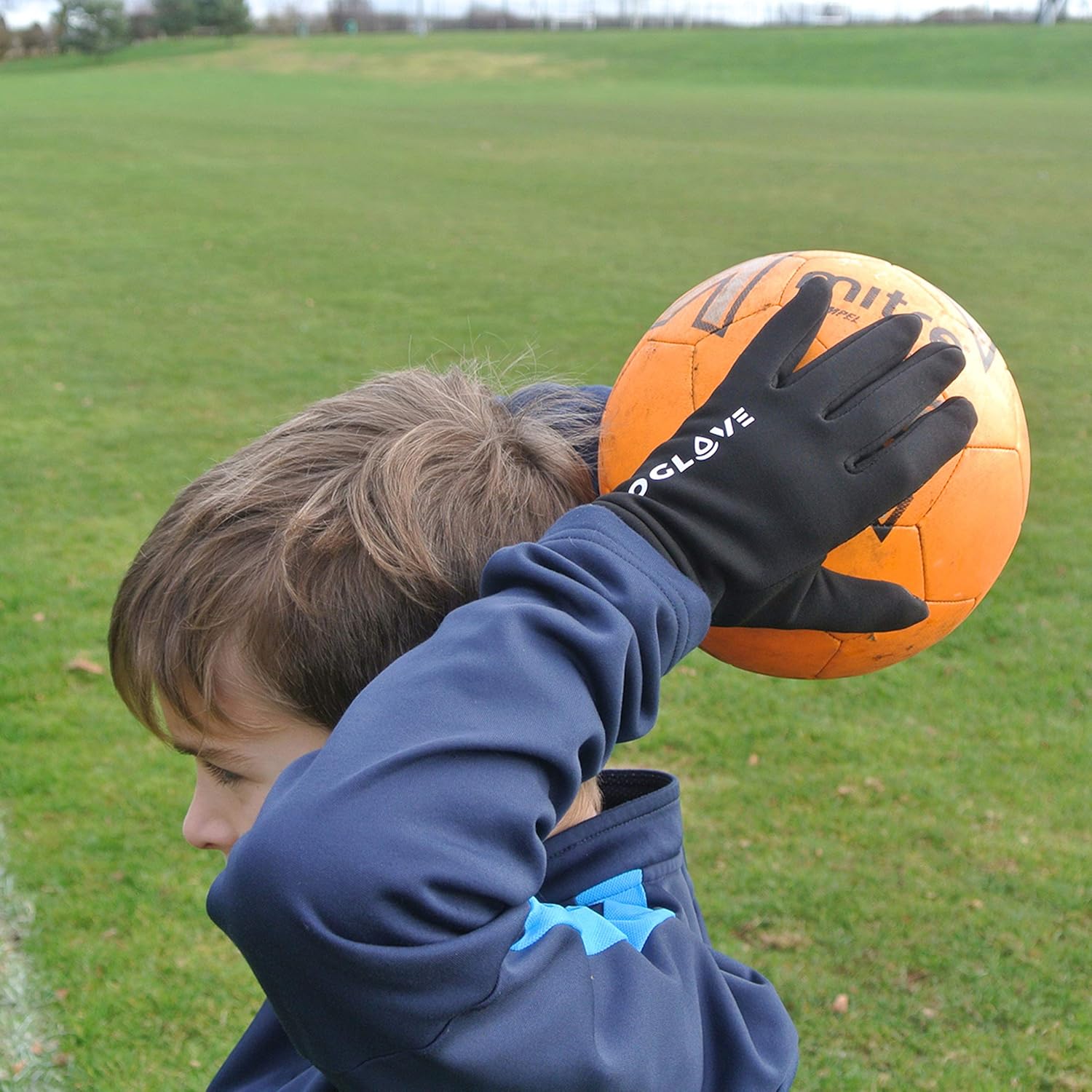 OGLOVE Waterproof Thermal Sports Gloves, Touchscreen Sensitive Field Gloves for Football, Soccer, Rugby, Mountain Biking, Cycling, Fishing and More