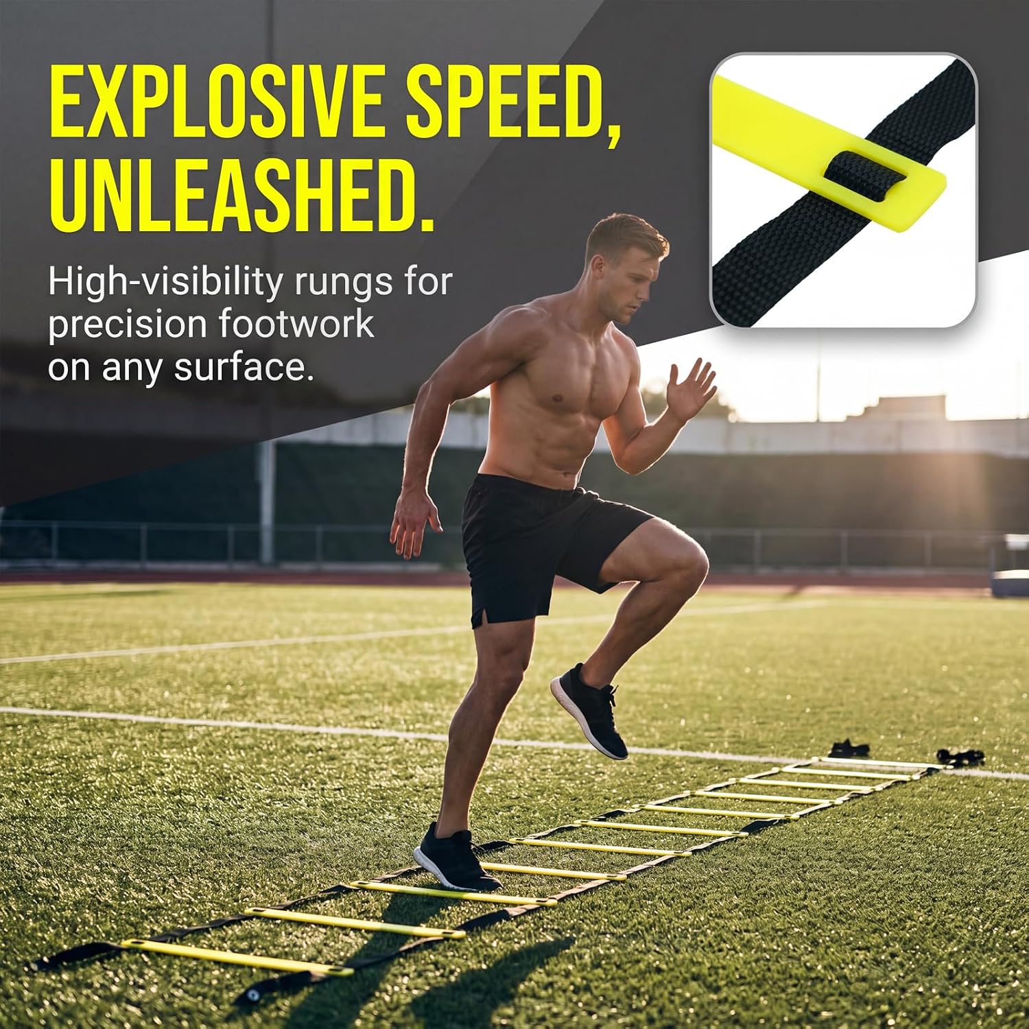 20ft Agility Ladder Training Ladder Speed
