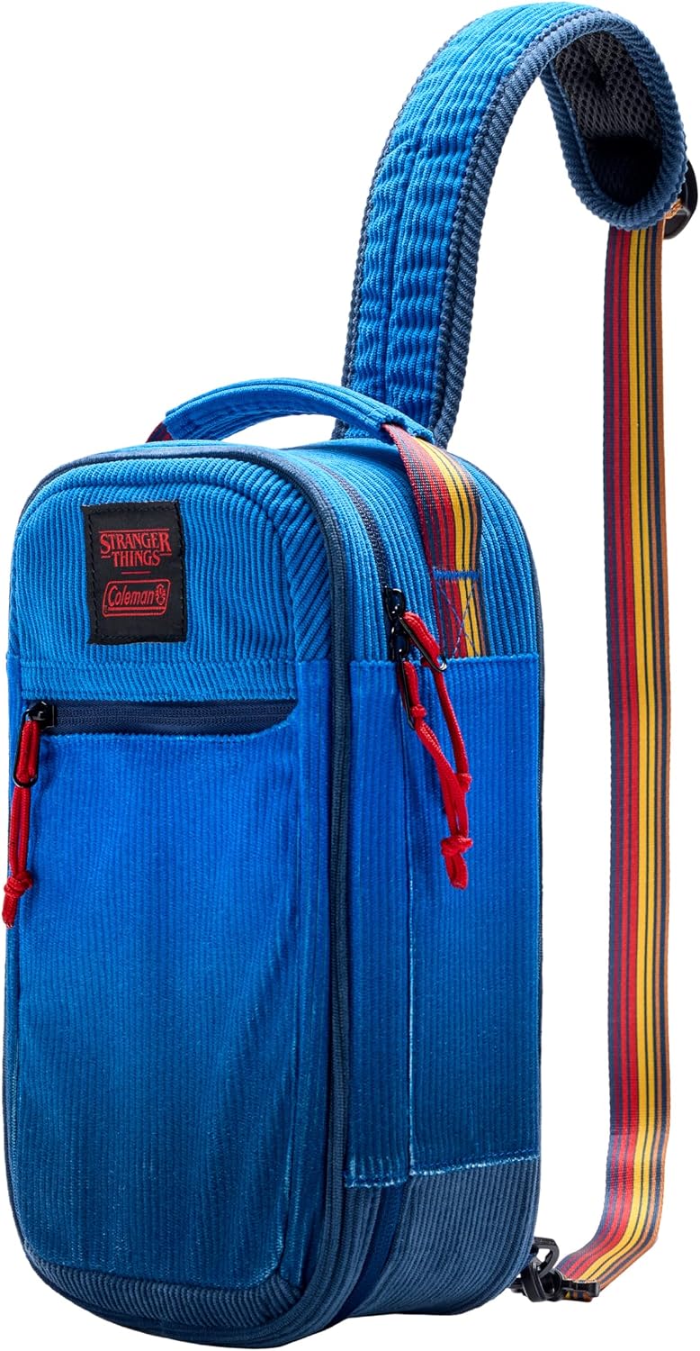Coleman Stranger Things Outdoor Gear Collection, Limited Edition Stranger Things & Coleman Upside Down Camping Assortment, Cooler/Chair/Tent/Sleeping Bag