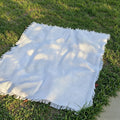 Wind Tour Outdoor Multifunctional Picnic mat, Picnic Blanket, Suitable for Camping, Picnic, Party, Hiking and Outdoor Activities（White | 70.8” × 70.8”）