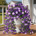 INQCMY Artificial Fake Flowers Plants for Outdoor Spring Summer Decoration