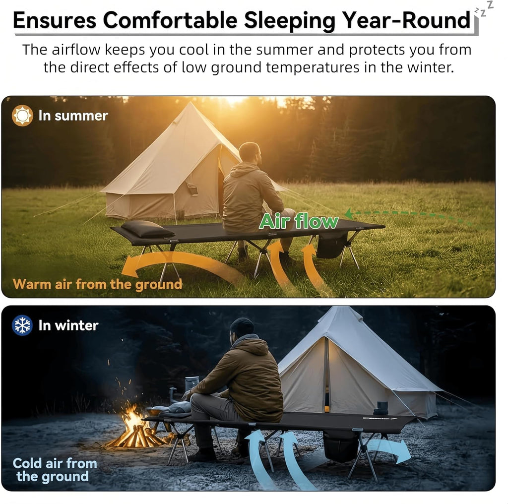 Lightweight Foldable Camping Cot