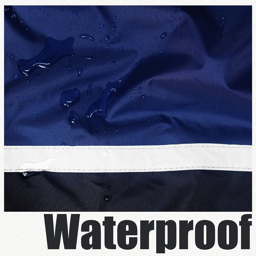 RainRider Waterproof Breathable Suits for Men - Durable Oxford Rain Jacket Coat With Pants