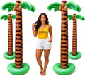Giant Inflatable Palm Trees, 6 Foot, Hawaiian Tropical Beach Decor, 4 Pack