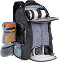 K&F CONCEPT Camera Backpack,25L Large Capacity Camera Bag for Photographers