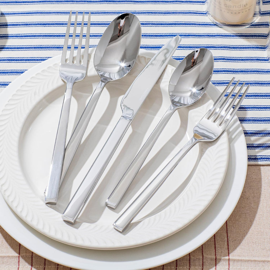 Silverware Set for 8, 40 Piece Flatware Set, Stainless Steel