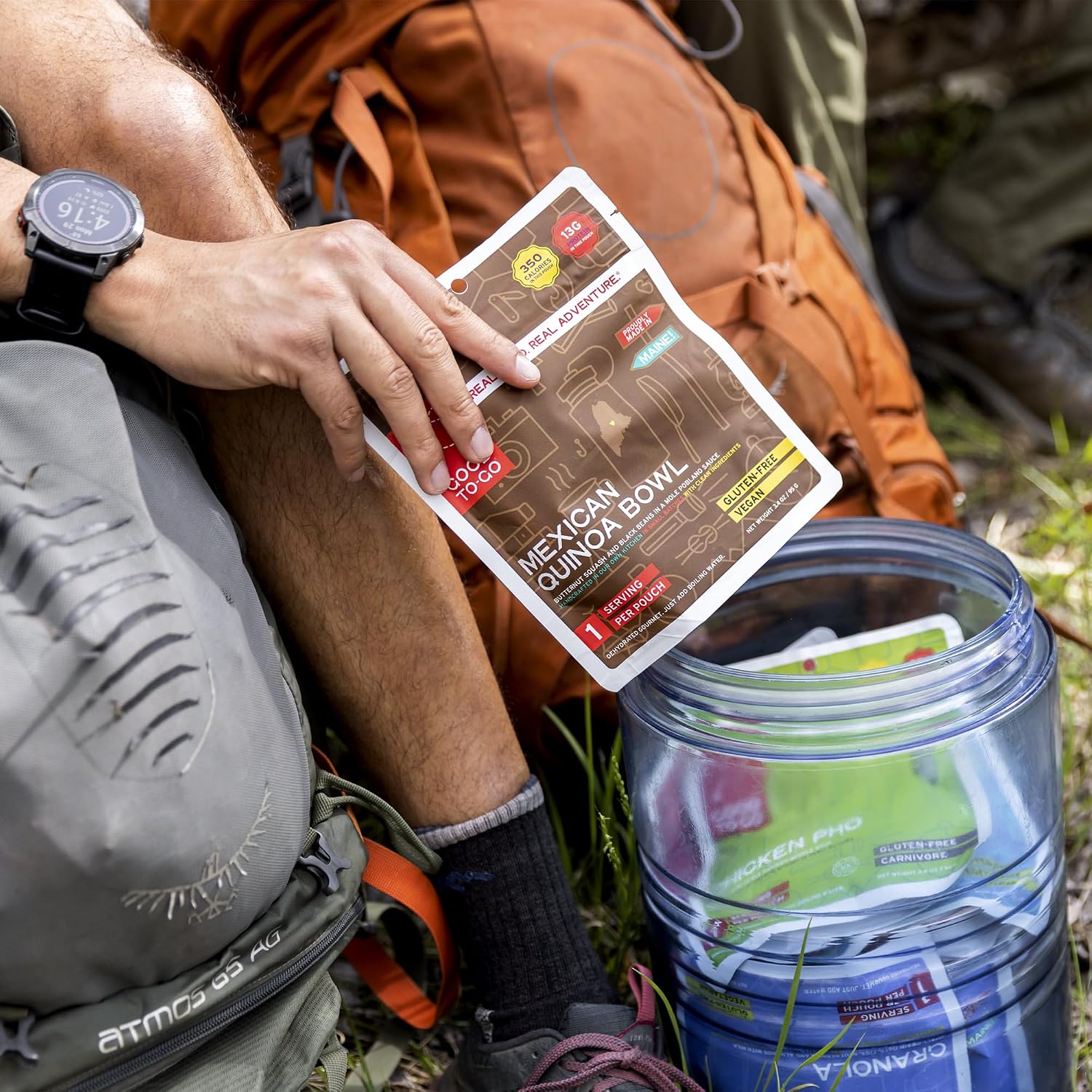 GOOD TO-GO Food Kit Assortments | Camping Food, Backpacking Food | Just Add Water Meals, Backpacking Meals | Dehydrated Meals Taste Better Than Freeze Dried Meals