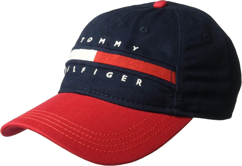 Tommy Hilfiger Men's Cotton Avery Adjustable Baseball Cap