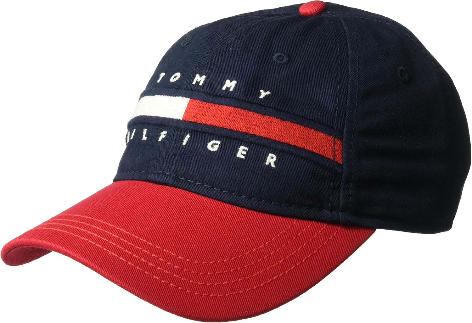 Tommy Hilfiger Men's Cotton Avery Adjustable Baseball Cap