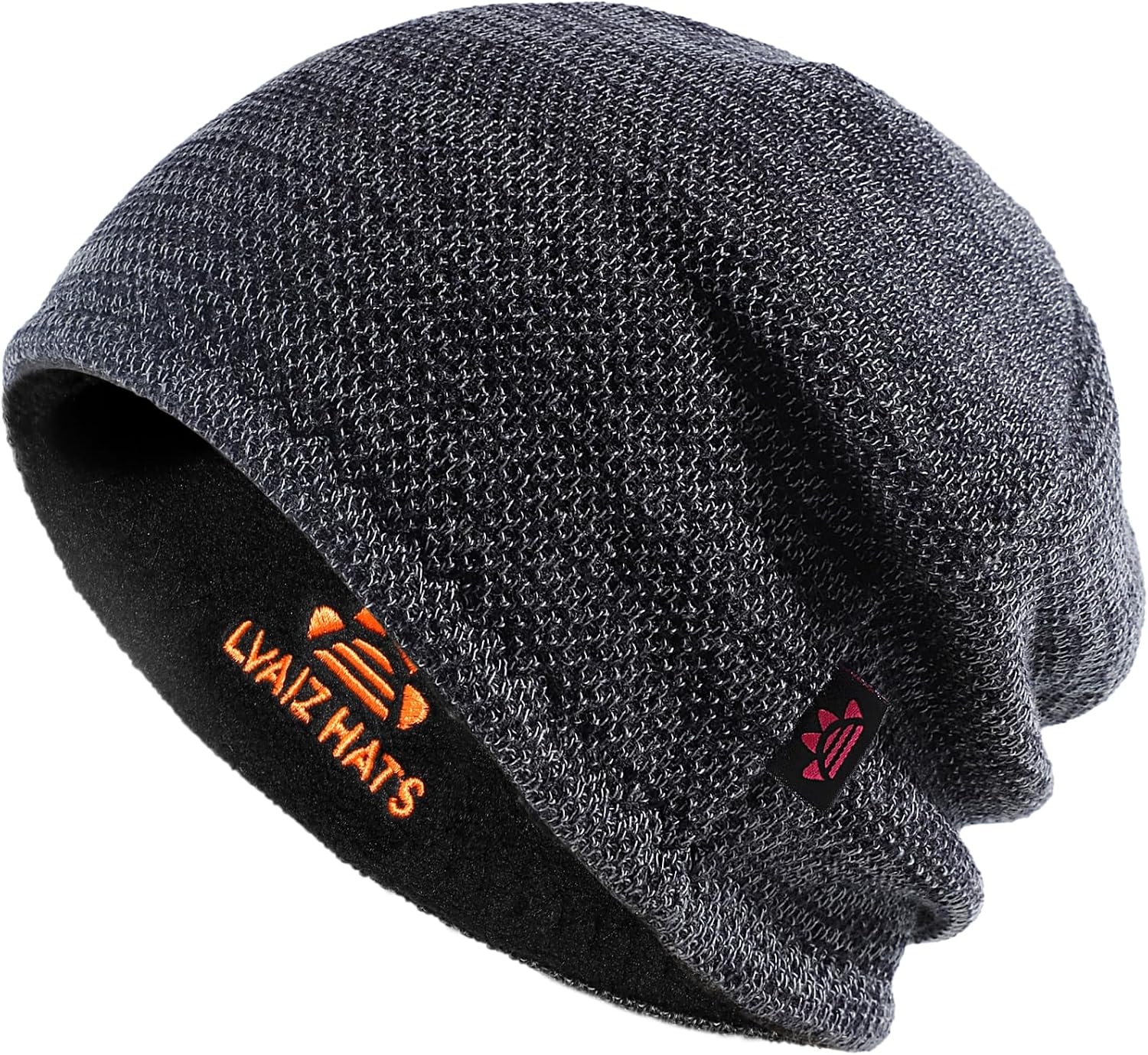 Lvaiz Winter Beanie for Men Women Warm Fleece Lined Reversible Skull Cap