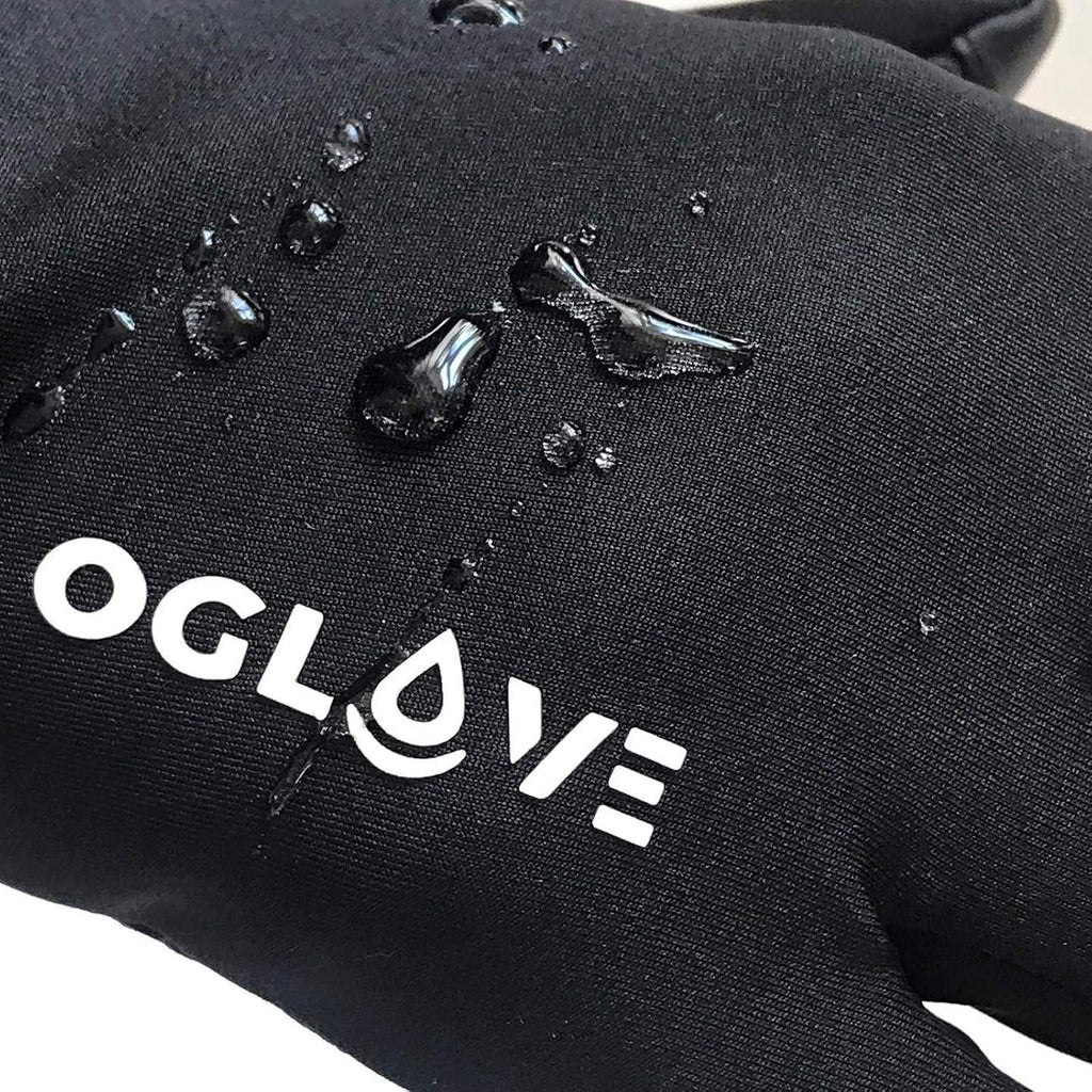 OGLOVE Waterproof Thermal Sports Gloves, Touchscreen Sensitive Field Gloves for Football, Soccer, Rugby, Mountain Biking, Cycling, Fishing and More