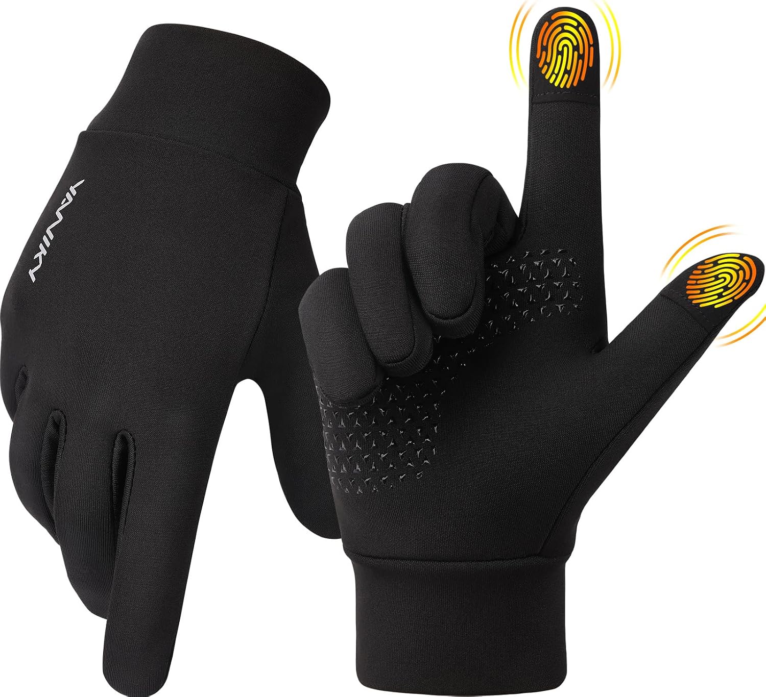 YANIKY Winter Gloves for Men Women: Windproof, Lightweight, Anti-Slip, Touch Screen, Sports Gloves for Running, Cycling, Driving, Hiking