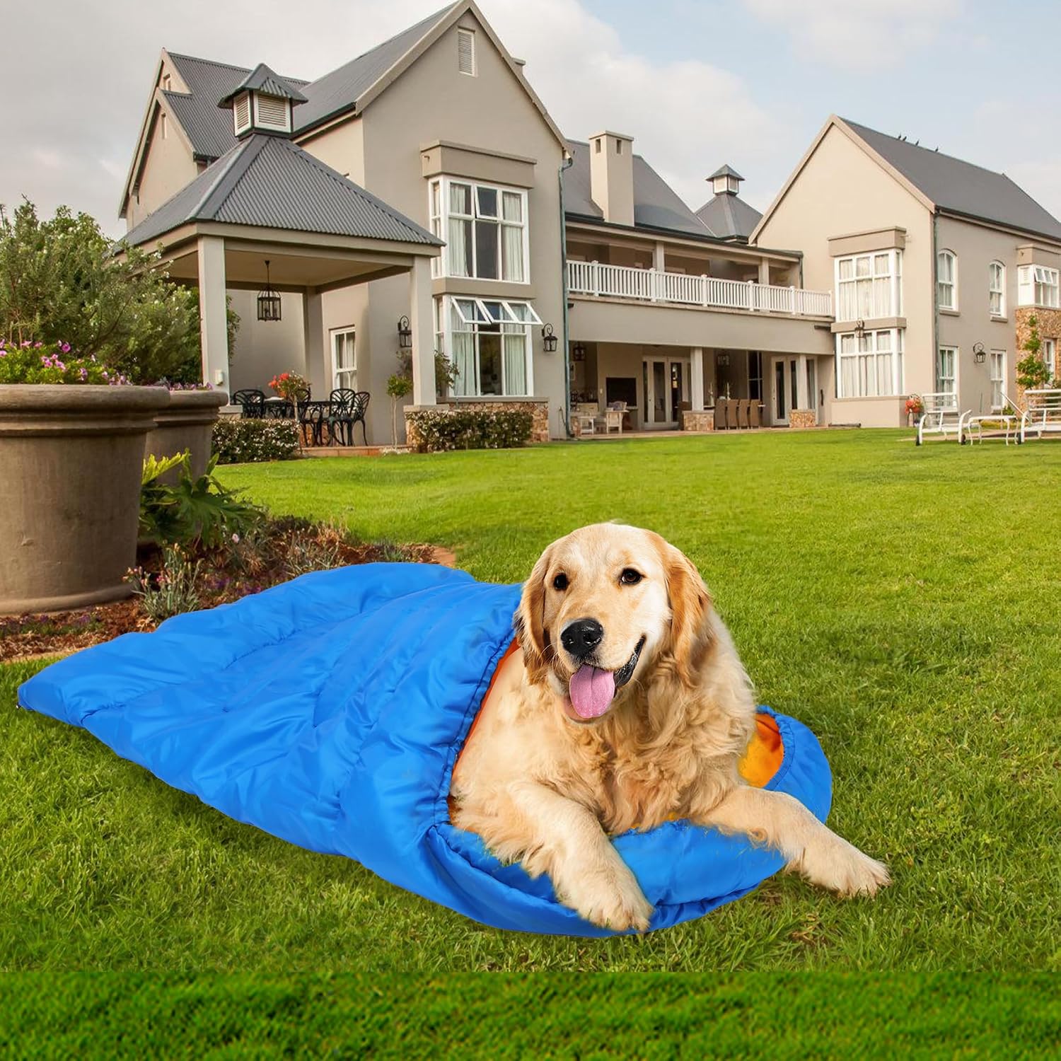 Lifeunion Dog Sleeping Bag with Storage Bag