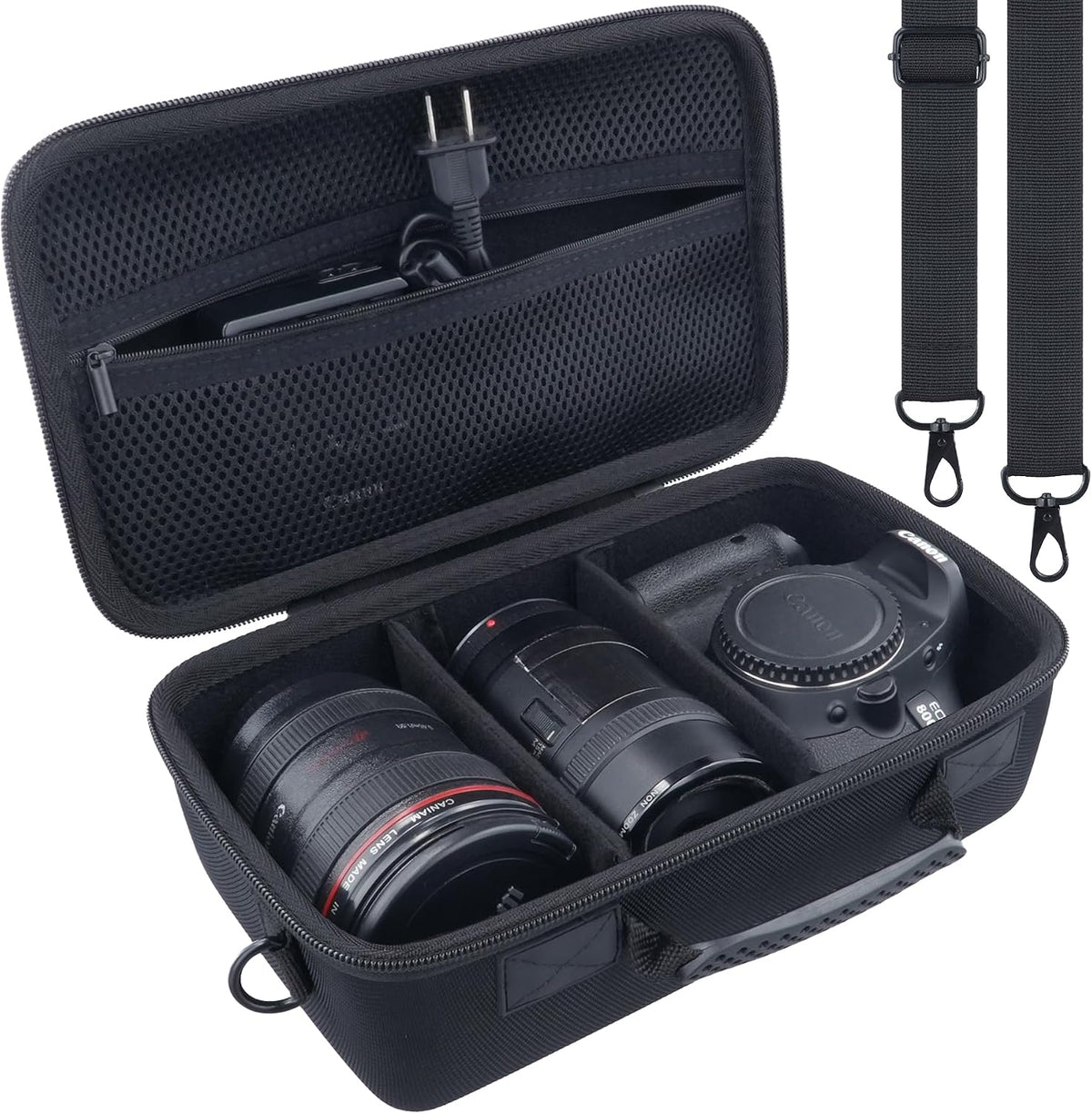 khanka Camera Case for Canon EOS R8 Mark II/Rebel R6V/T7/T100/T6/R50
