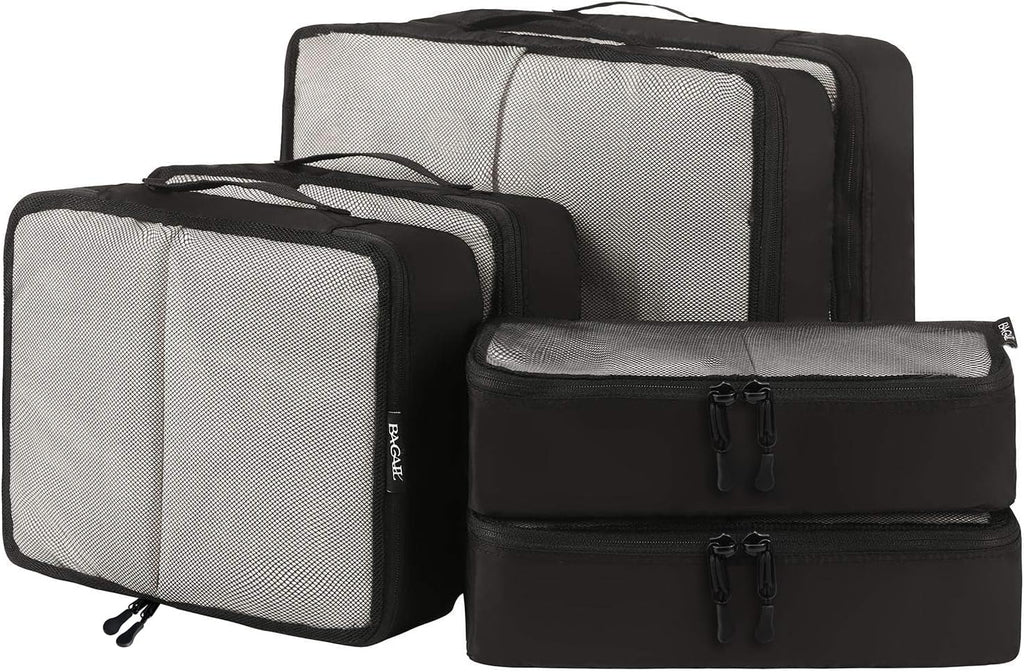 BAGAIL 6 Set Packing Cubes,Travel Luggage Packing Organizers