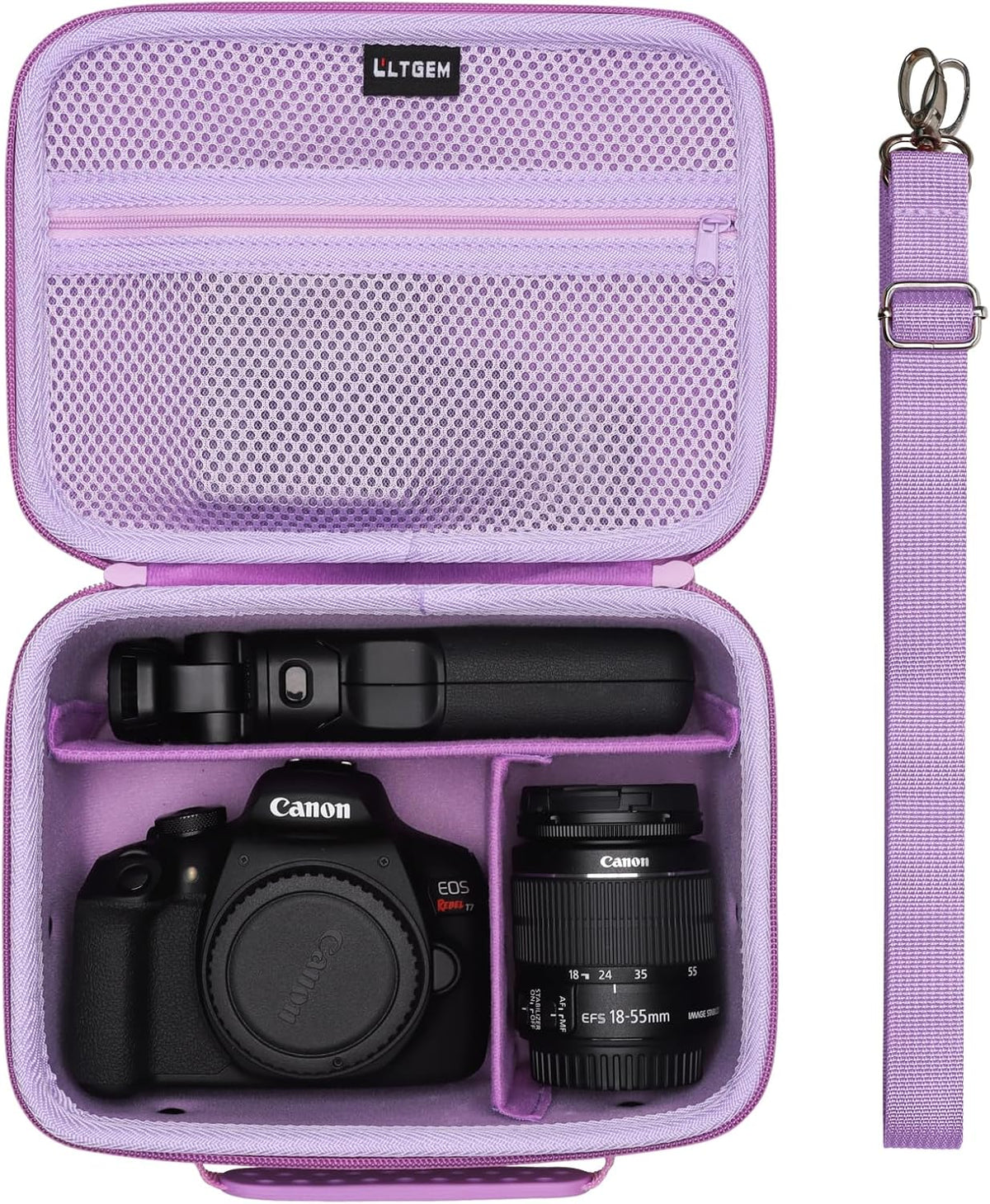 Small Camera Case Bag for Canon EOS Rebel T7/R50//R100 DSLR Camera Green